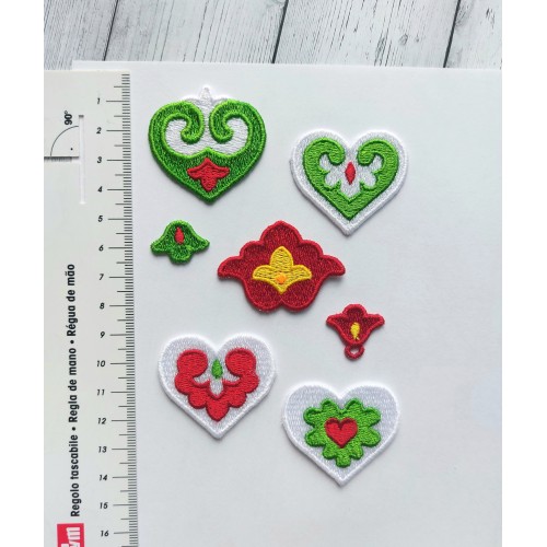 Файл вышивки Татарский орнамент для термонашивки