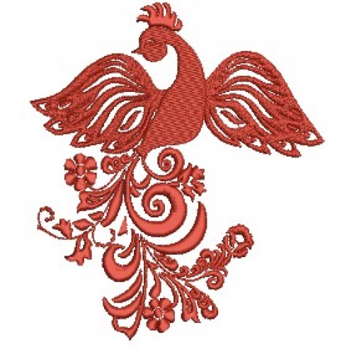 Файл вышивки Жар-птица 161х141