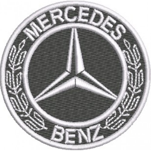 Файл вышивки mercedes benz (круг)