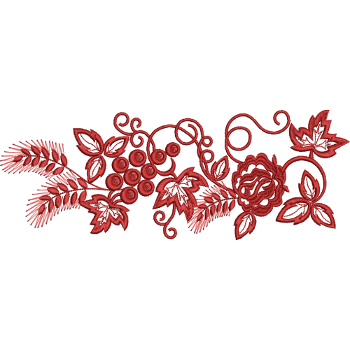 Файл вышивки узор в русском стиле