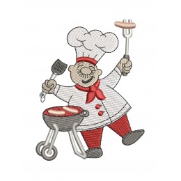 Повар барбекю