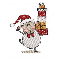 Овечка с подарками