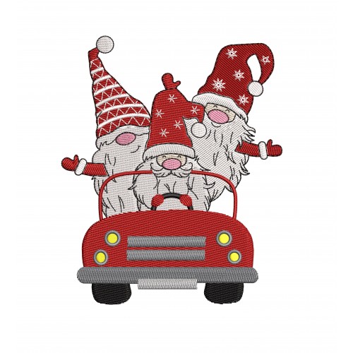 Файл вышивки Санты