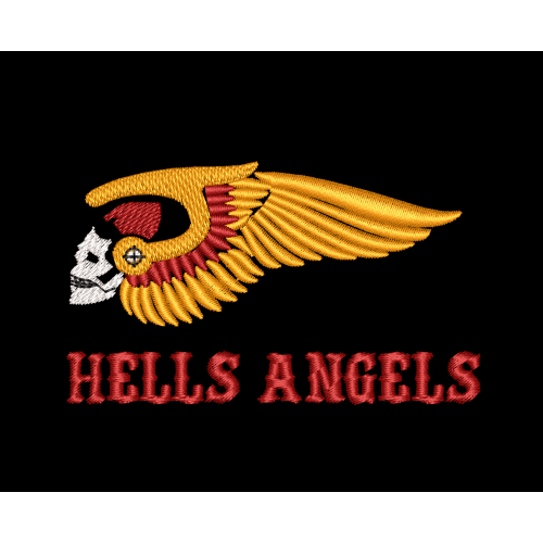Файл вышивки Адские ангелы | HELL ANGELS