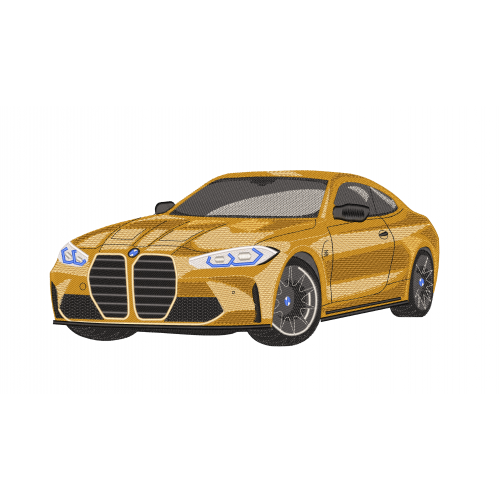 Файл вышивки BMW M4