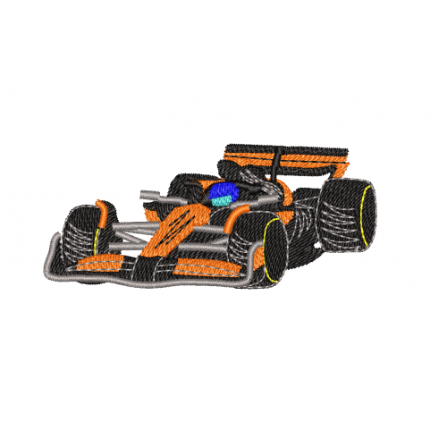 Файл вышивки Болид Формулы-1