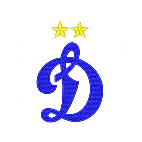 Файл вышивки Логотип Динамо