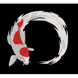 Карп Кои Инь-Ян