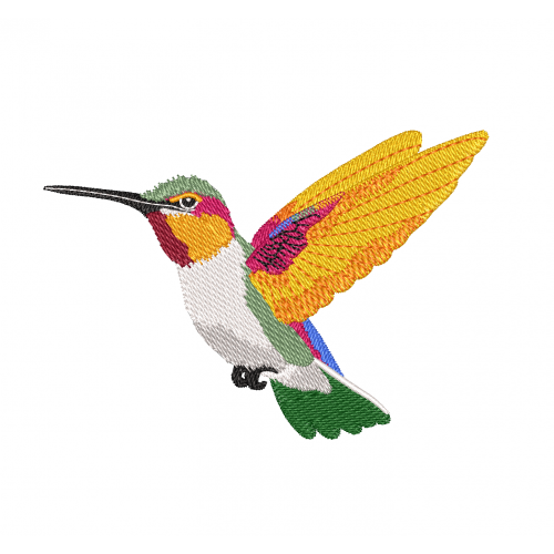 Файл вышивки Тропический колибри