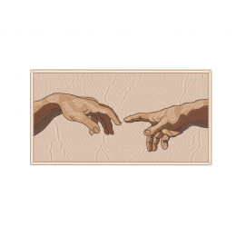 Сотворение Адама (Фрагмент Фрески)