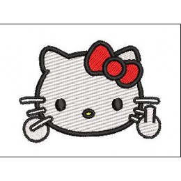 Файл вышивки Hello Kitty 45x63