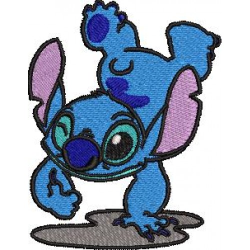 Файл вышивки Stitch стоит на одной лапе