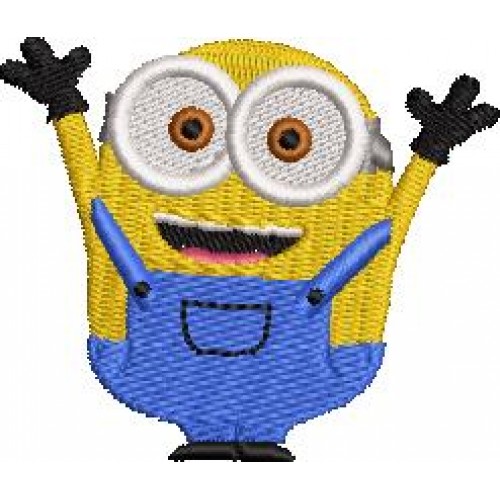 Файл вышивки Веселый Миньон