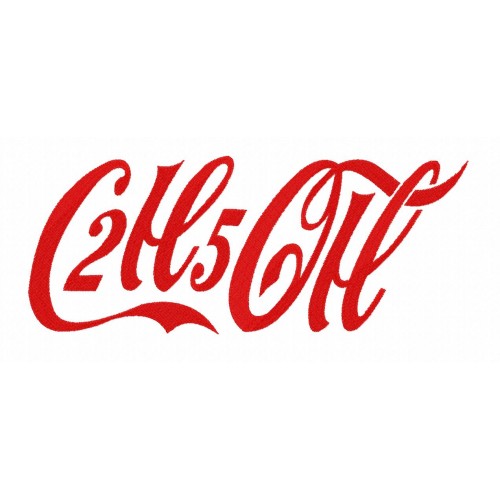 Файл вышивки C2H5OH