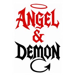 Angel & Demon надпись