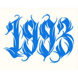 Цифры "1993"