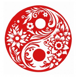 Инь Янь Хохлома