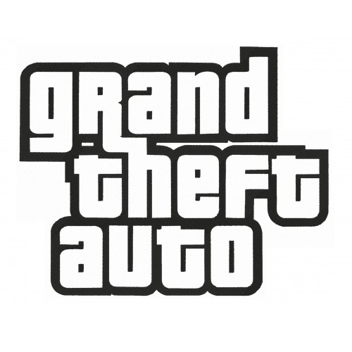 Файл вышивки Grand Theft Auto