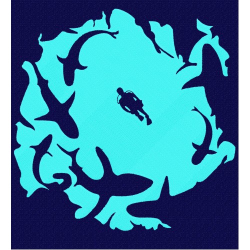 Файл вышивки Глубина