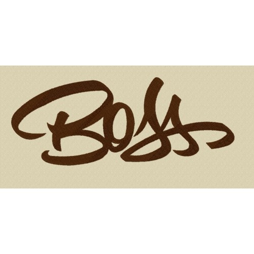 Файл вышивки BOSS