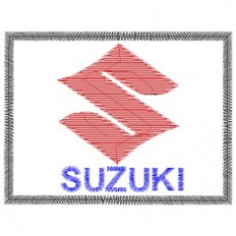 Файл вышивки Suzuki, Сузуки МОТО