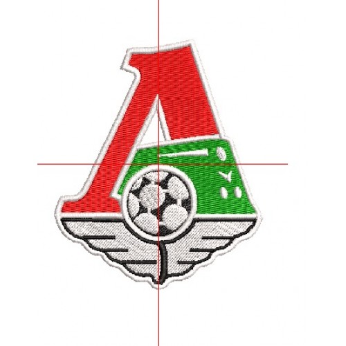 Файл вышивки ФК Локомотив эмблема