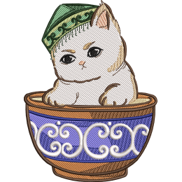 Кот в кисейке