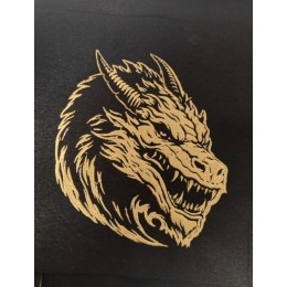 Файл вышивки Золотой дракон