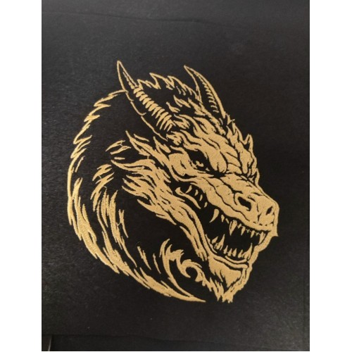 Файл вышивки Золотой дракон