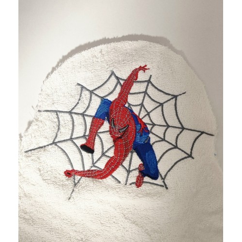 Файл вышивки Человек-паук на паутине