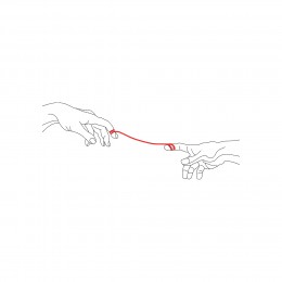 Файл вышивки Сотворение Адама / Микеланджело 