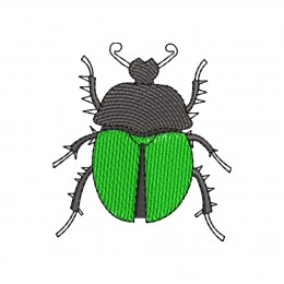 Зелёный жук