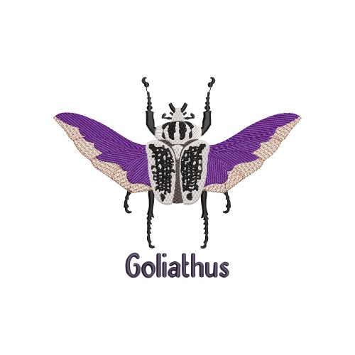 Файл вышивки Жук-голиаф