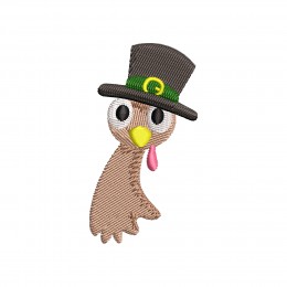 Индюшка в шляпе