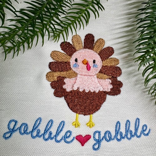 Файл вышивки Индюшка Gobble Gobble