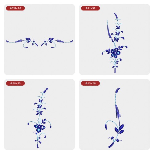 Файл вышивки Villeroy & Boch Vieux Luxembourg