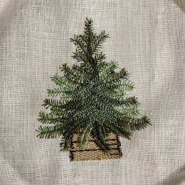 Ёлочка в горшке