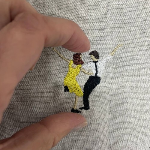 Файл вышивки Танец из Ла-Ла Ленд (La La Land)