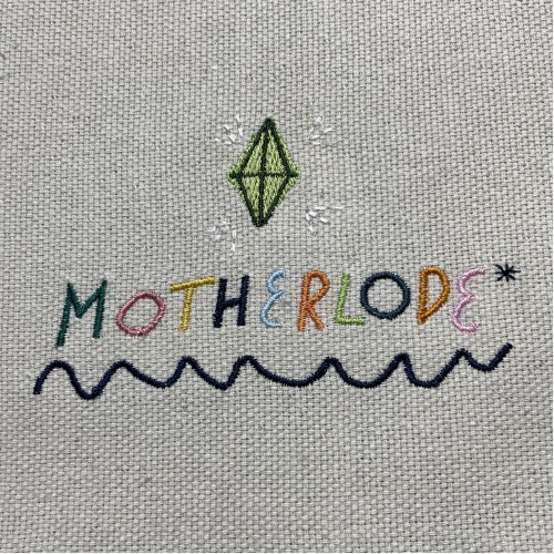 Файл вышивки The Sims Motherlode