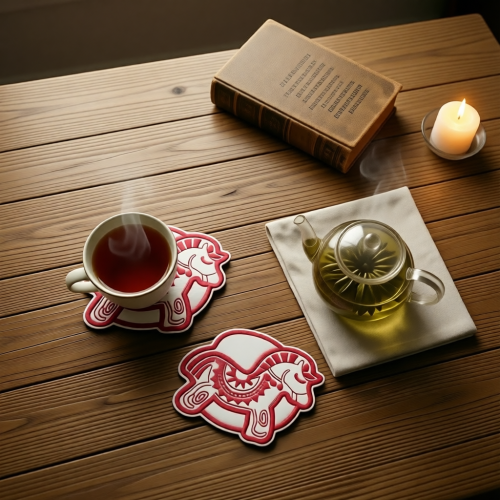 Файл вышивки Лошадки-подстаканники