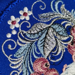 Файл вышивки Пасхальное яйцо, Вологодская хохлома, Ёжик