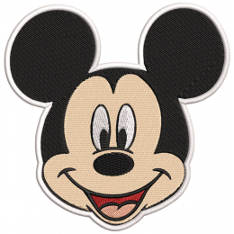 Микки-Маус улыбается