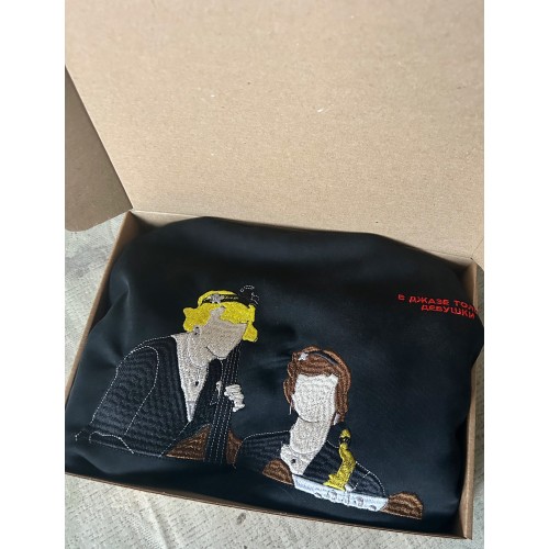 Файл вышивки В джазе только девушки