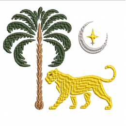 Гепард и пальма