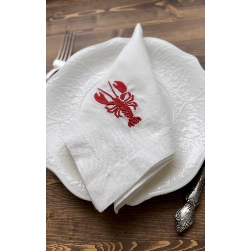 Файл вышивки Лобстер красный малый