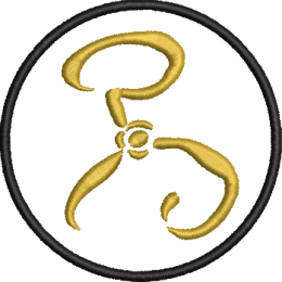 Файл вышивки Жёлтый знак (Yellow sign)