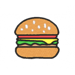 Бургер/Гамбургер/Две булочки и котлетка