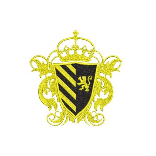 Файл вышивки Вензель щит