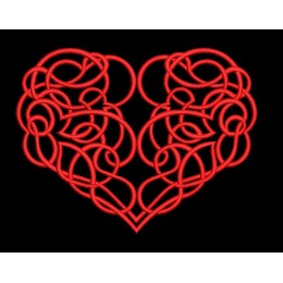 Кружевное сердце