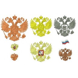 Набор гербов Российской федерации